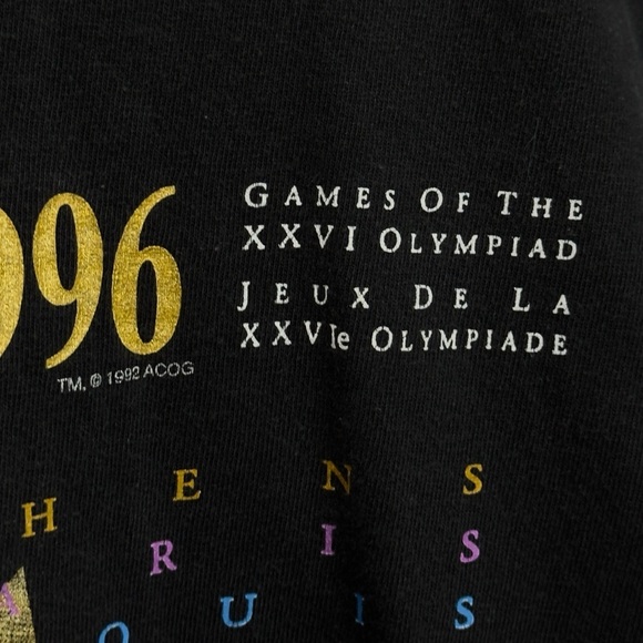 Vintage 1996 Olympic T Shirt - Picture 3 of 7